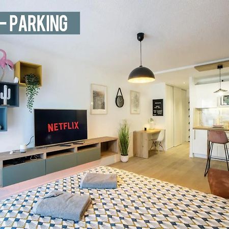 נים Studio Terrasse & Parking Gratuit En Residence מראה חיצוני תמונה