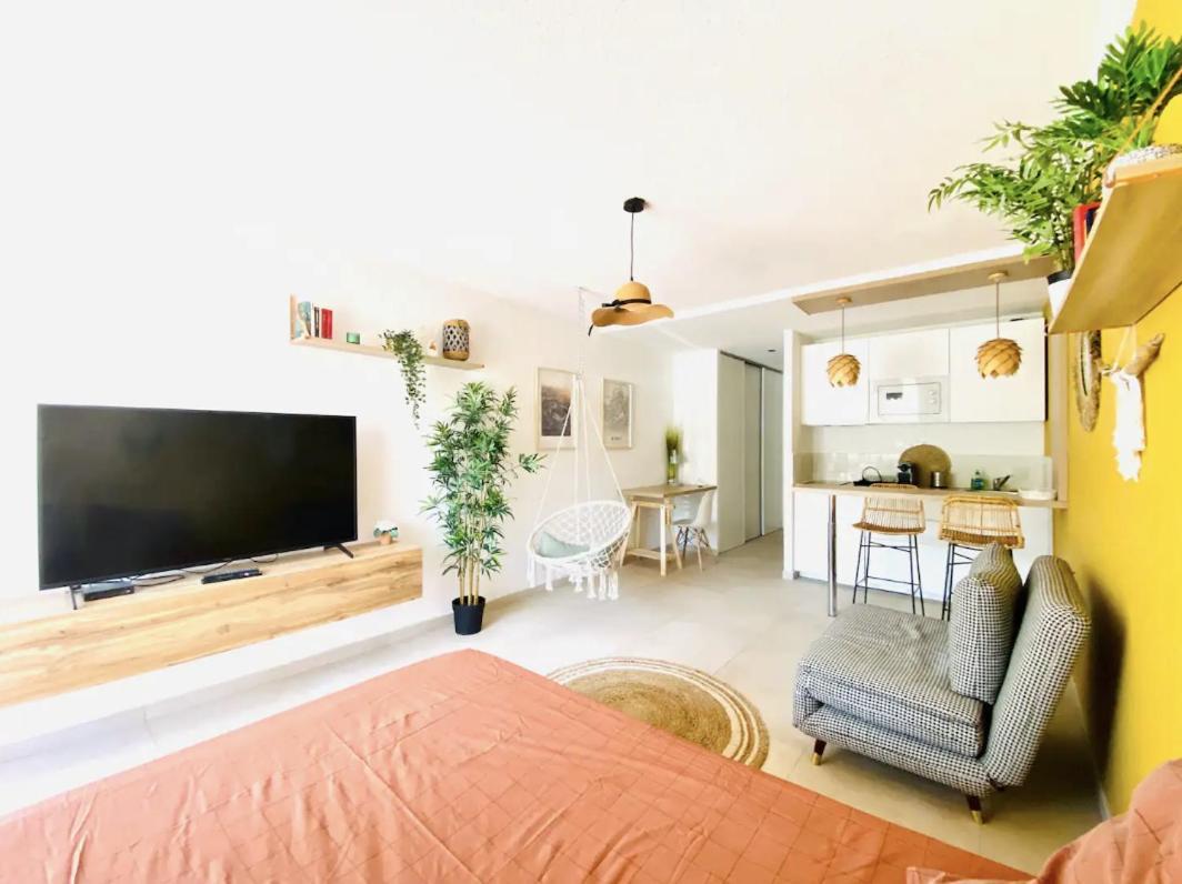 נים Studio Terrasse & Parking Gratuit En Residence מראה חיצוני תמונה