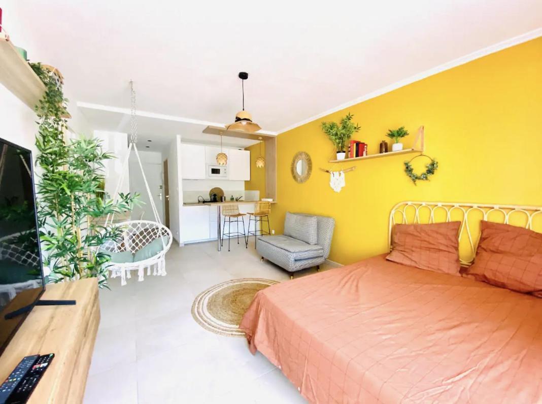 נים Studio Terrasse & Parking Gratuit En Residence מראה חיצוני תמונה