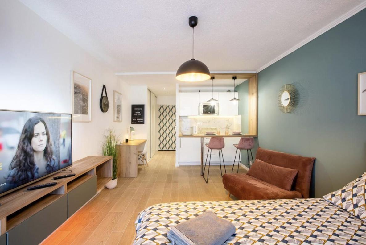 נים Studio Terrasse & Parking Gratuit En Residence מראה חיצוני תמונה